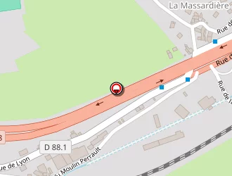 Carte de Aldi Marché à Saint-étienne