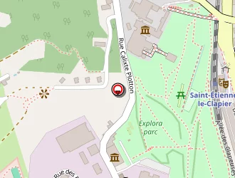 Carte de Chazelle à Saint-étienne