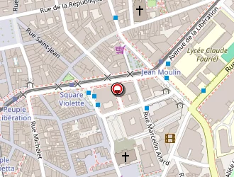 Carte de Promatokaz à Saint-étienne