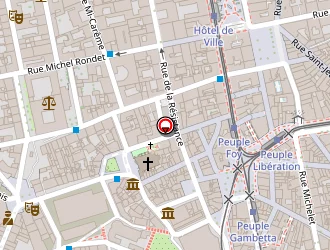 Carte de Le Carré Soft à Saint-étienne