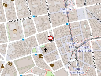 Carte de L'excuze à Saint-étienne