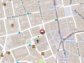 Carte de As Center à Saint-étienne