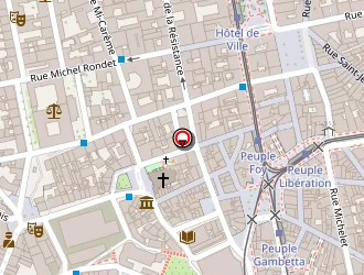 Carte de M2s Coiffure à Saint-étienne