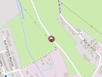 Carte de Cemex Granulats à Roche-la-molière