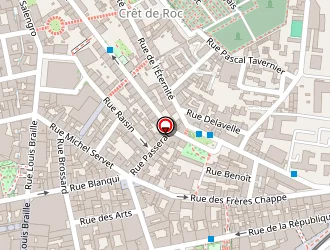 Carte de Quillian 2 à Saint-étienne