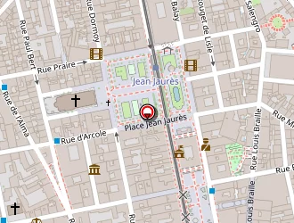 Carte de Djuka Sladjana à Saint-étienne