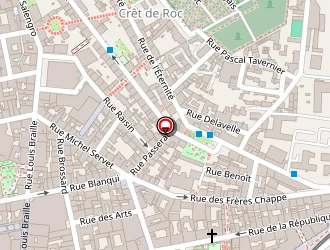 Carte de Subert Fred à Saint-étienne