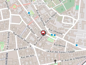 Carte de Hertiss (ets) à Saint-étienne