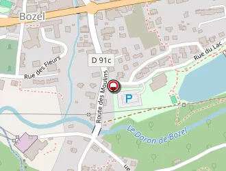 Carte de Sas Lagoutte à Bozel