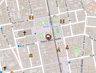 Carte de Residhotel à Saint-étienne