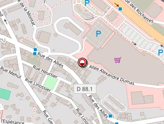 Carte de S-cape Game à Saint-étienne