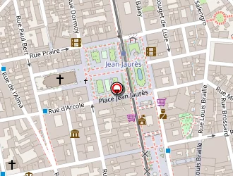 Carte de Jusselme Audrey à Saint-étienne