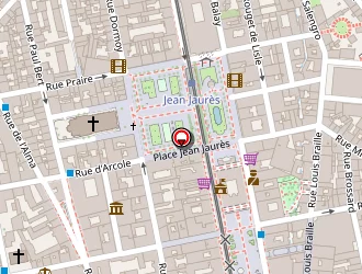 Carte de Ranoasy Yaël à Saint-étienne