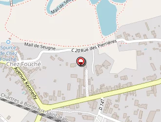 Carte de Toussaint Brigitte à Jonzac