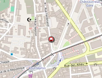 Carte de La Cantine Verte à Saint-étienne