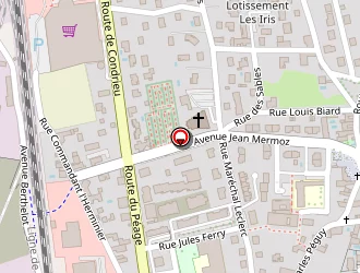 Carte de Tls Construction à Saint-clair-du-rhône