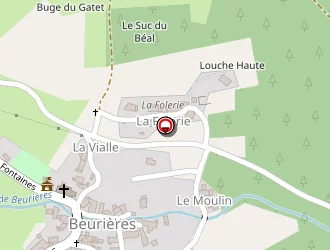 Carte de Grenier Philippe à Beurières