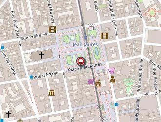 Carte de Slipissimo à Saint-étienne