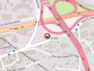 Carte de Gachet Frédéric à Saint-étienne