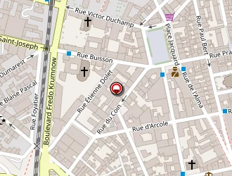 Carte de Le Yoga Pas à Pas à Saint-étienne