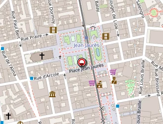 Carte de Krys Optique Guichard à Saint-étienne