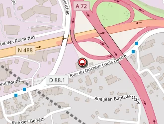 Carte de A.m. Garage à Saint-étienne