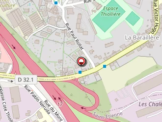 Carte de Chazot à Saint-étienne