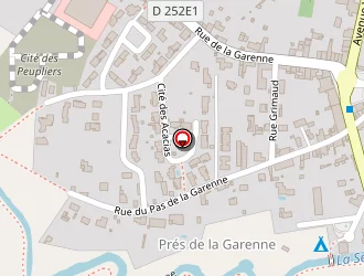 Carte de Centre De Loisirs à Jonzac