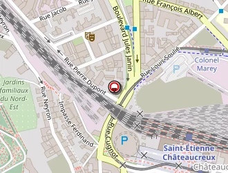 Carte de Les Trois B à Saint-étienne