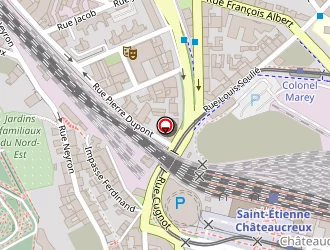 Carte de Le Kub à Saint-étienne