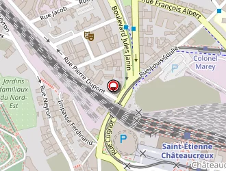 Carte de Pinatel Bernard à Saint-étienne