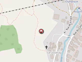 Carte de Hôtel Altitude à Val-d'isère