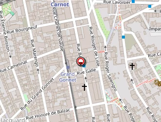 Carte de La Savoyarde à Saint-étienne