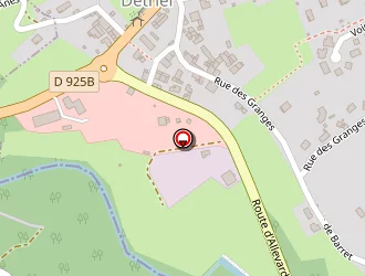 Carte de Gedimat à Détrier