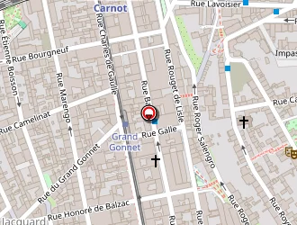 Carte de O'snack à Saint-étienne