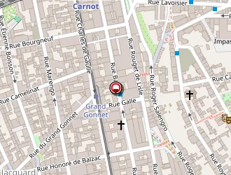 Carte de Adel à Saint-étienne