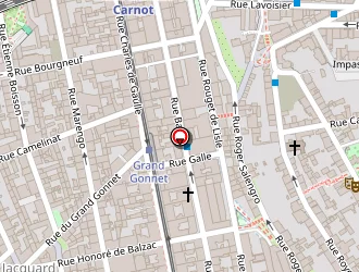 Carte de Welljob à Saint-étienne