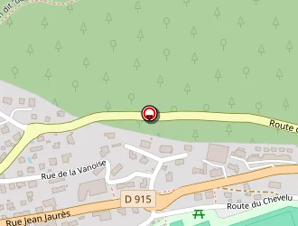 Carte de Chapelle Chantal à Bozel