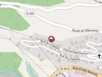 Carte de Vectour à Bozel