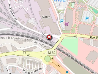 Carte de Black Store à Saint-étienne