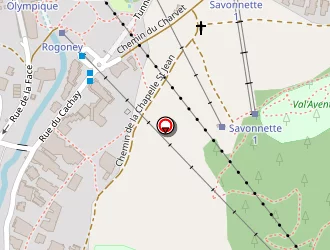 Carte de La Gourmandine à Val-d'isère