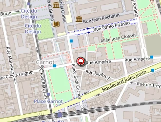 Carte de Patten Jeffrey à Saint-étienne