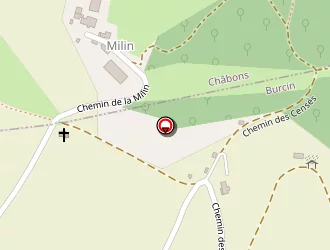 Carte de Picot à Burcin