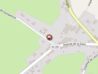 Carte de Marsac à Lubersac