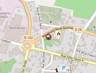 Carte de Paroisse à Jonzac