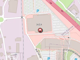 Carte de Coiro Forez à Saint-étienne