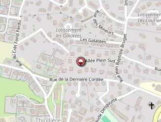 Carte de Verdier Robert à Saint-jean-bonnefonds