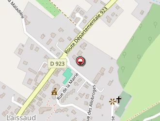 Carte de Ecole à Laissaud