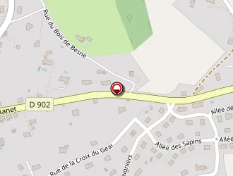 Carte de Da Costa Antonio à Lubersac