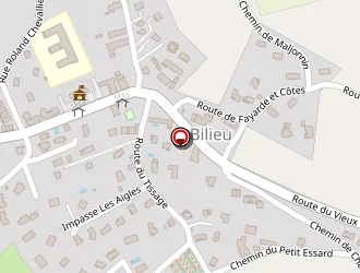 Carte de Brochier Paul à Bilieu